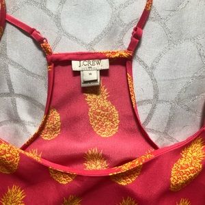 J. Crew pineapple tank